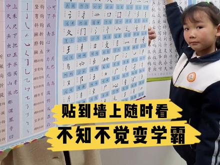 小學知識點掛圖全套